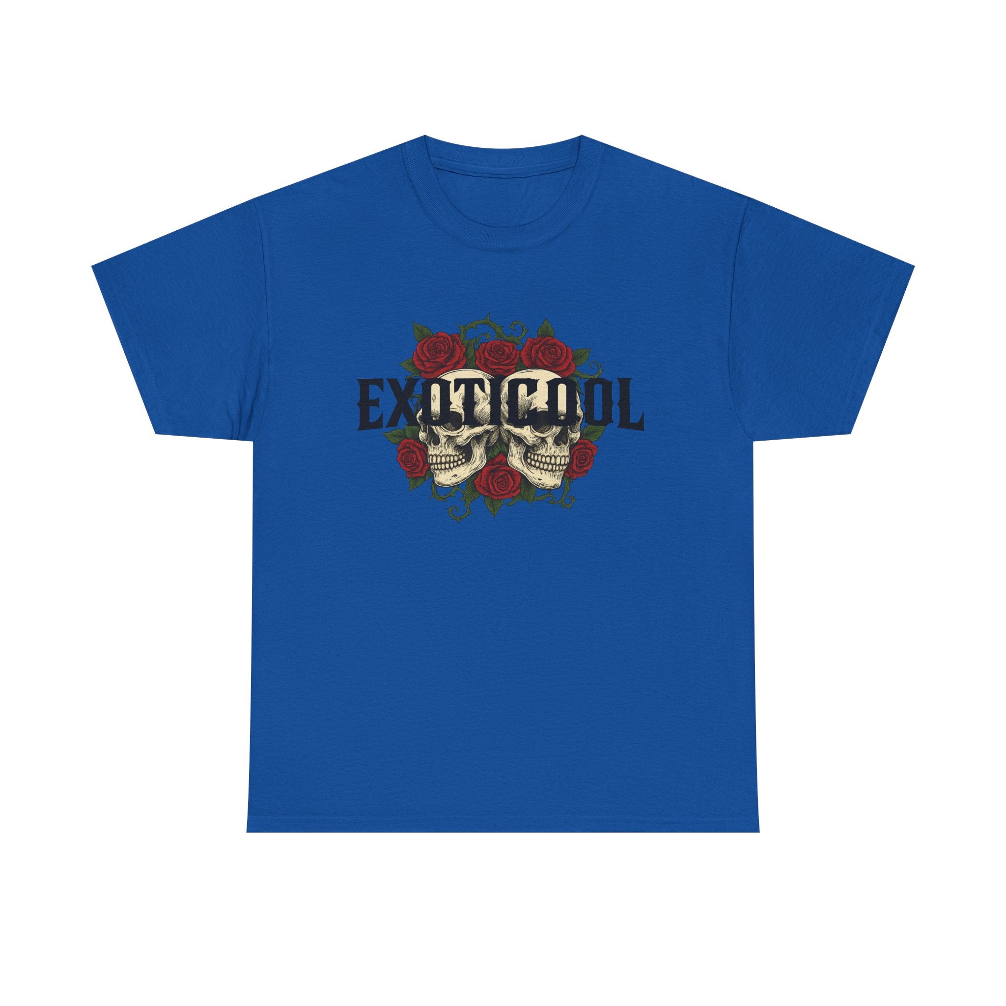 Exoticool Skull & Roses Graphic tee