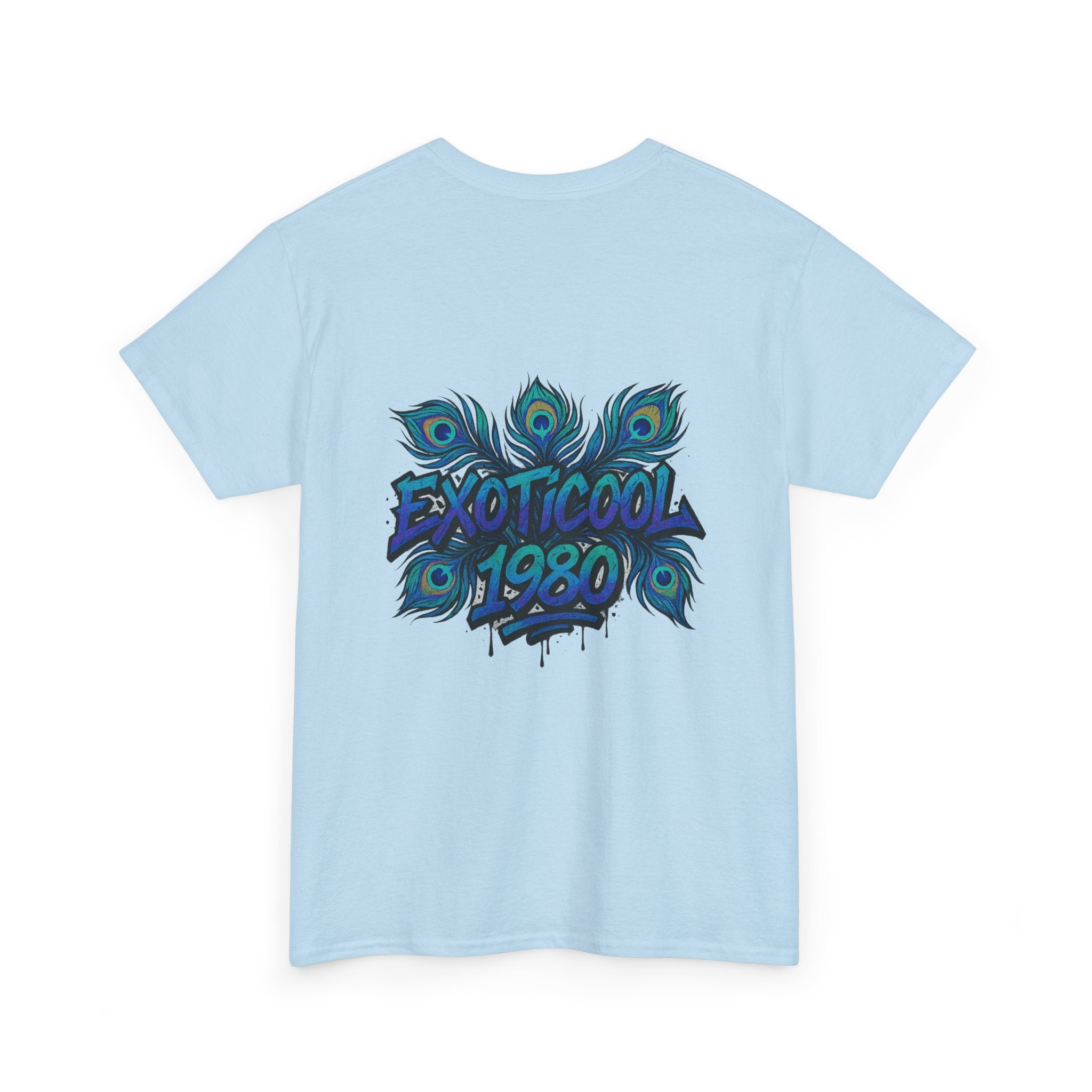 Peacock Graphic Tee - Artistic Bird Design T-Shirt