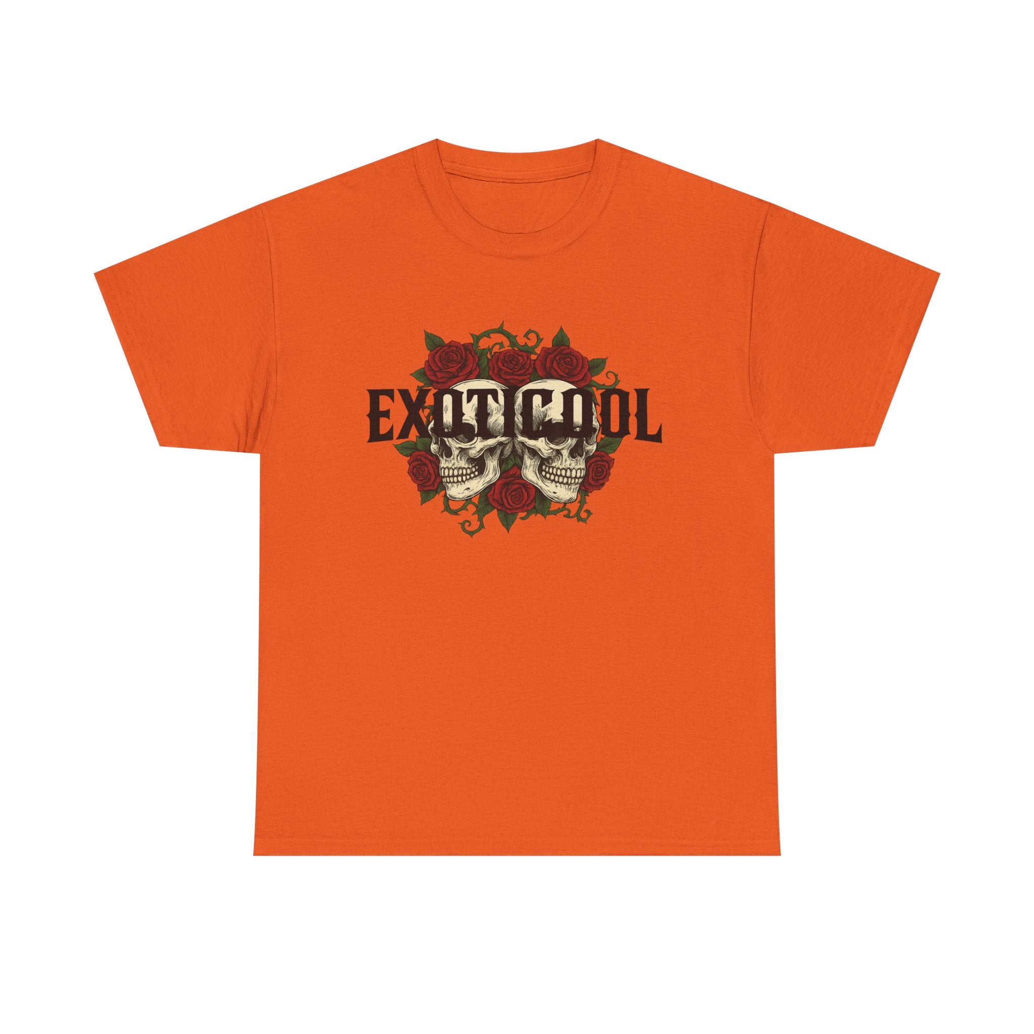 Exoticool Skull & Roses Graphic tee