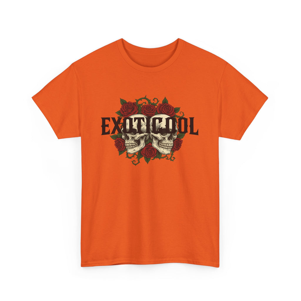 Exoticool Skull & Roses Graphic tee