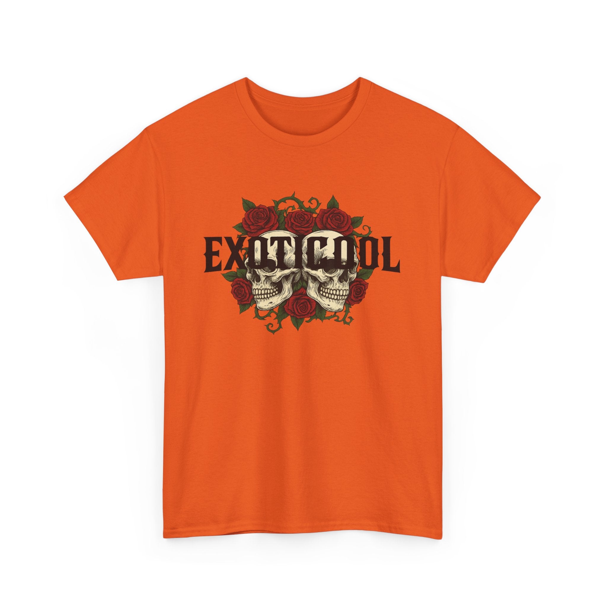 Exoticool Skull & Roses Graphic tee
