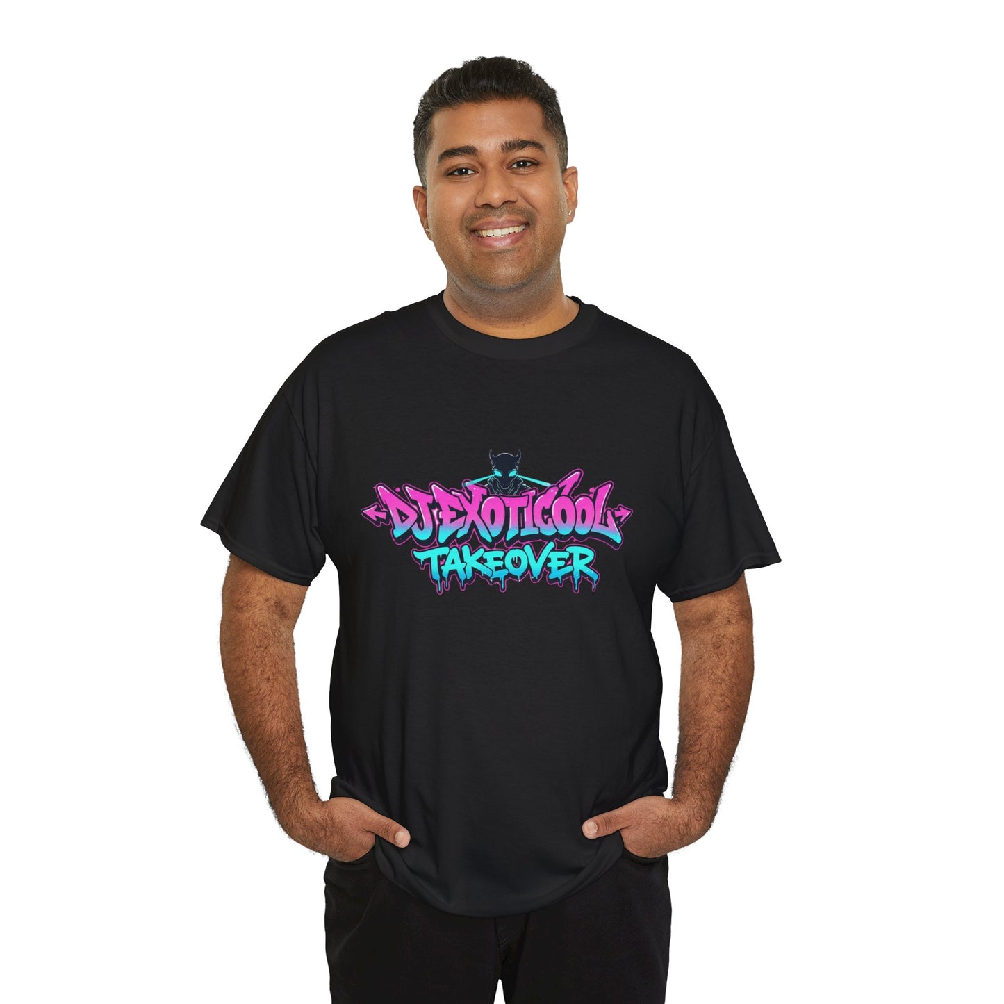 Graffiti Alien T-Shirt — "DJExoticool Takeover" Album Merch (Free The People)