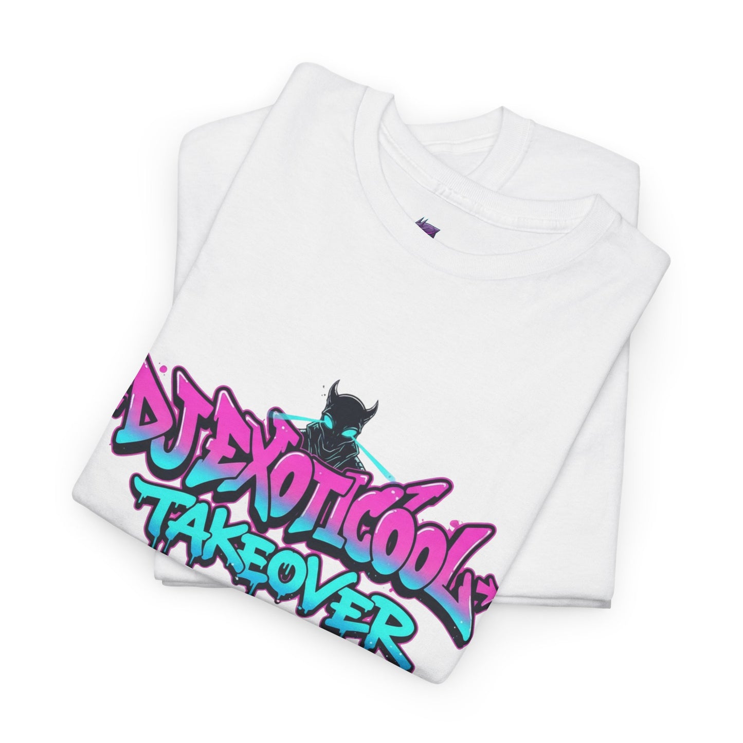 Graffiti Alien T-Shirt — "DJExoticool Takeover" Album Merch (Free The People)