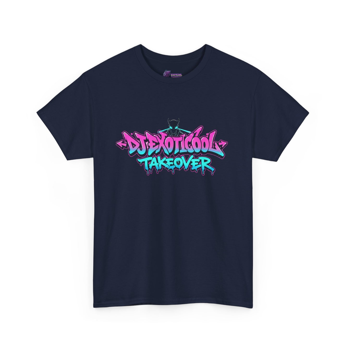 Graffiti Alien T-Shirt — "DJExoticool Takeover" Album Merch (Free The People)
