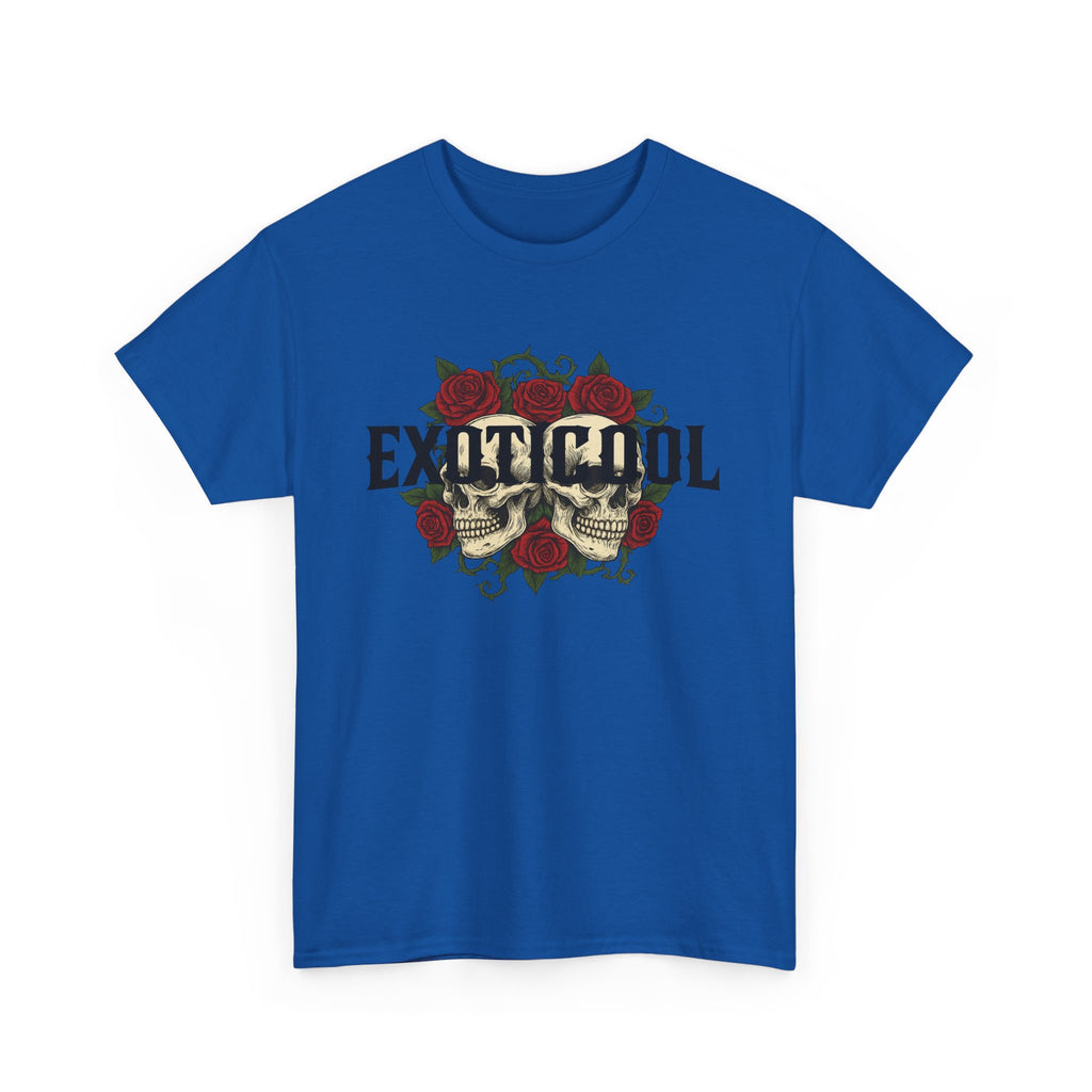 Exoticool Skull & Roses Graphic tee