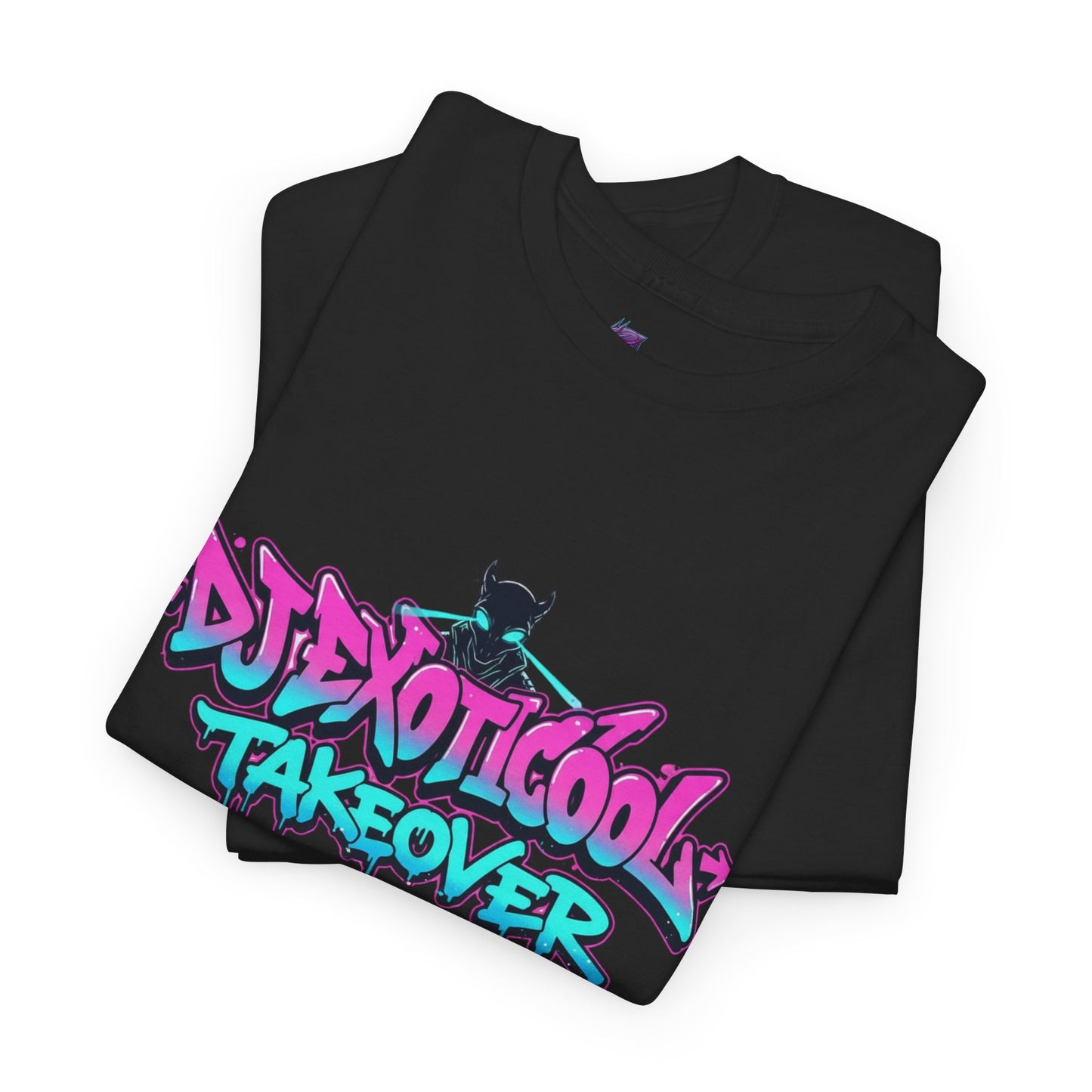 Graffiti Alien T-Shirt — "DJExoticool Takeover" Album Merch (Free The People)