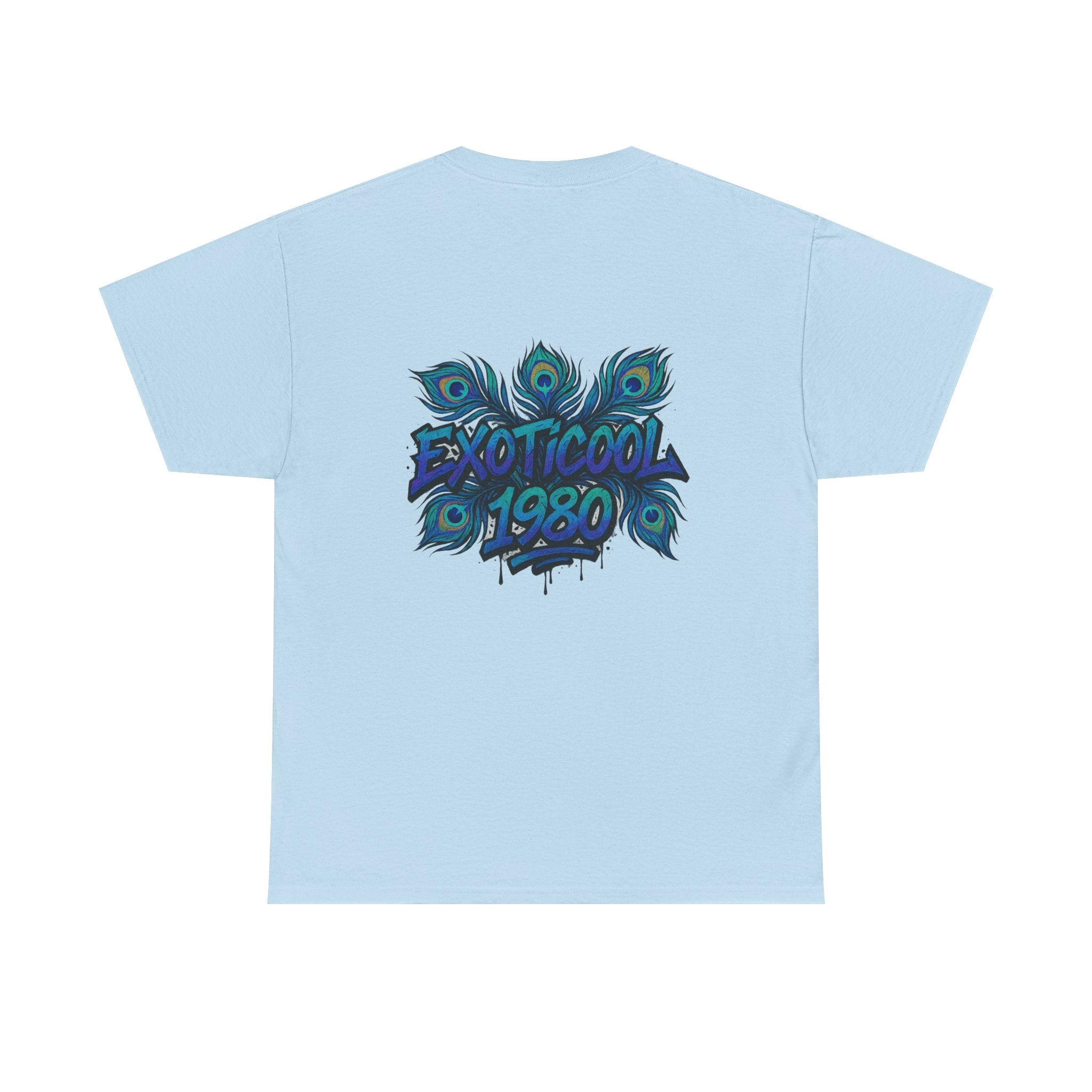 Peacock Graphic Tee - Artistic Bird Design T-Shirt