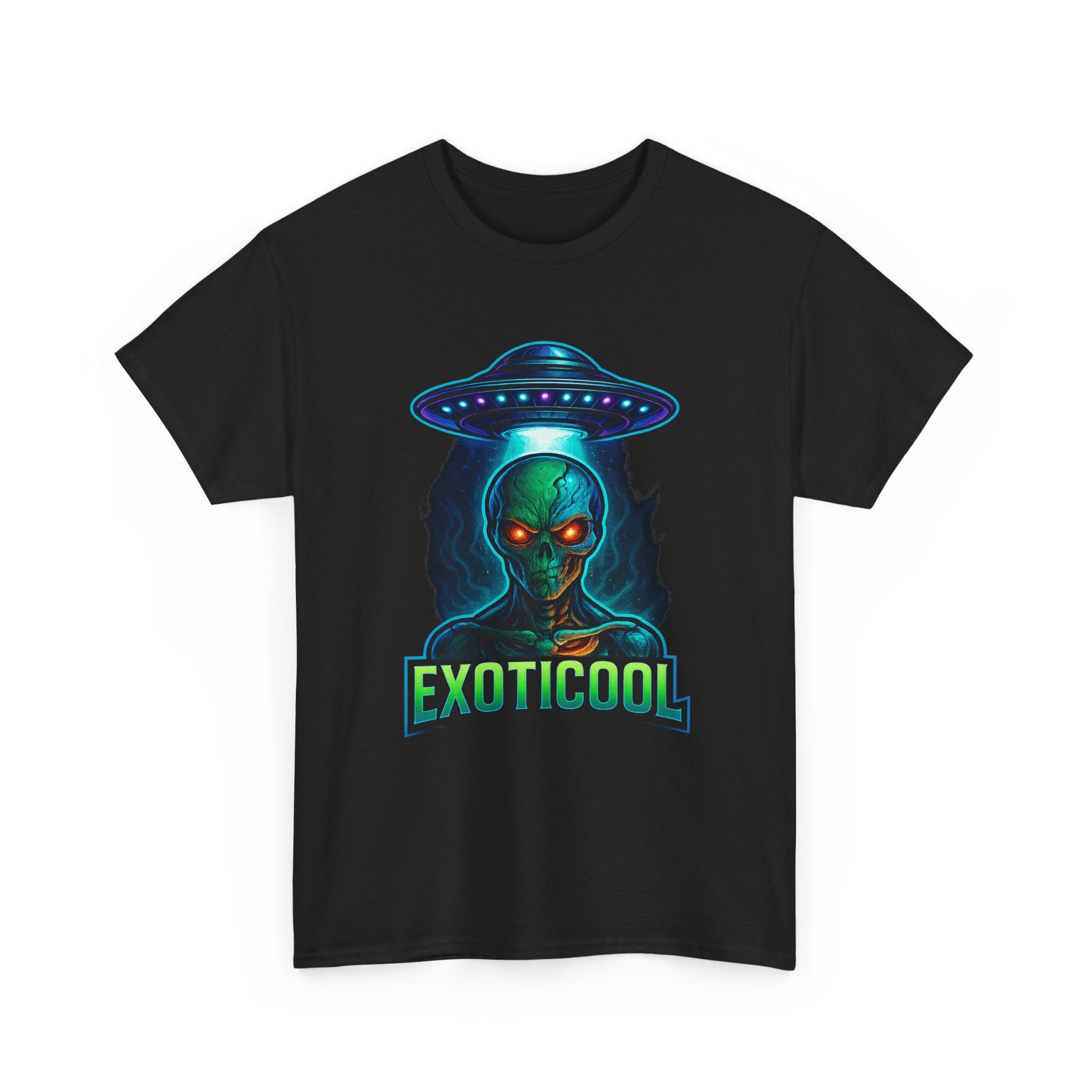 Unisex Alien Graphic Tee - Cool Extraterrestrial Design, Perfect for UFO Lovers, Gift for Sci-Fi Fans, Casual Wear, Unique Statement Shirt