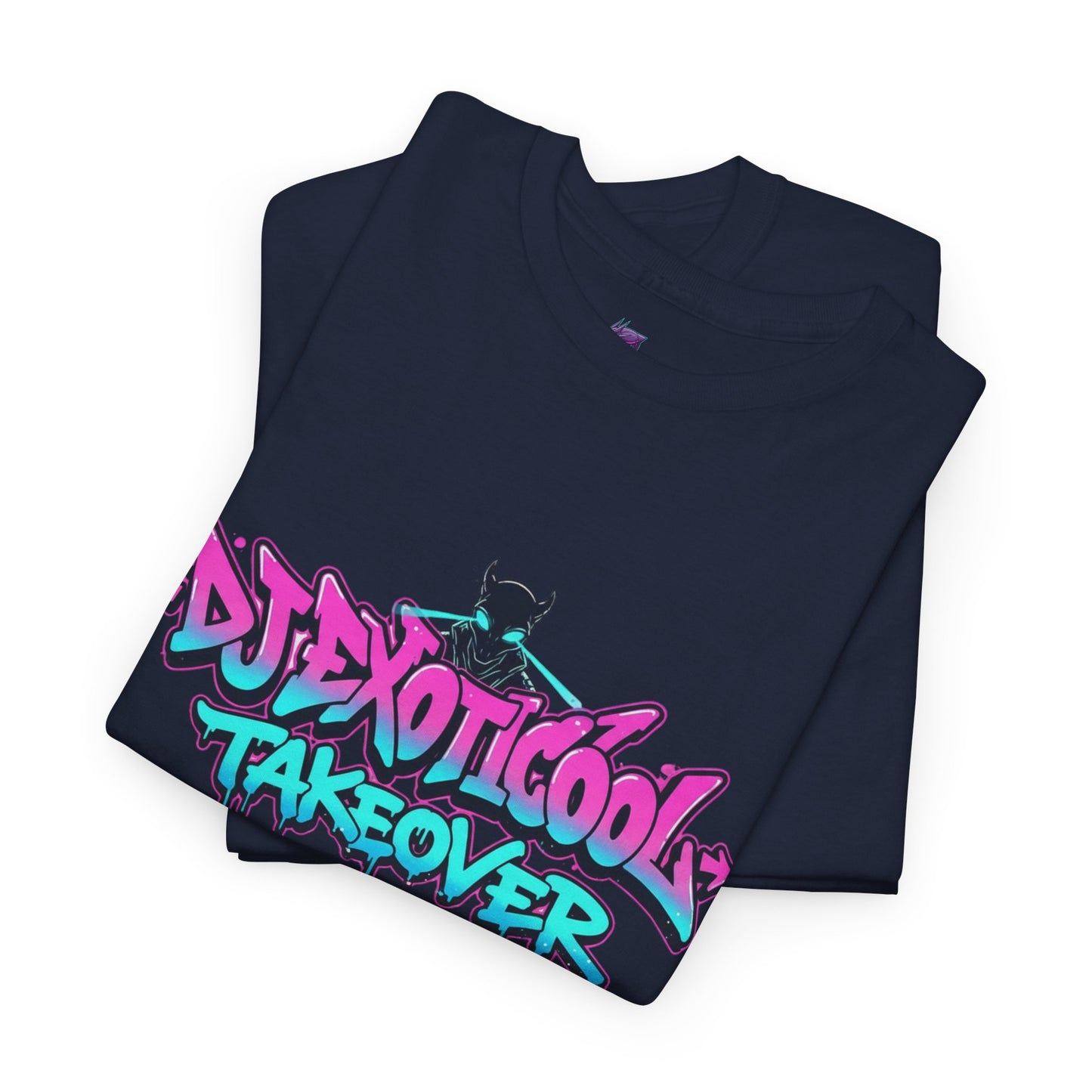Graffiti Alien T-Shirt — "DJExoticool Takeover" Album Merch (Free The People)