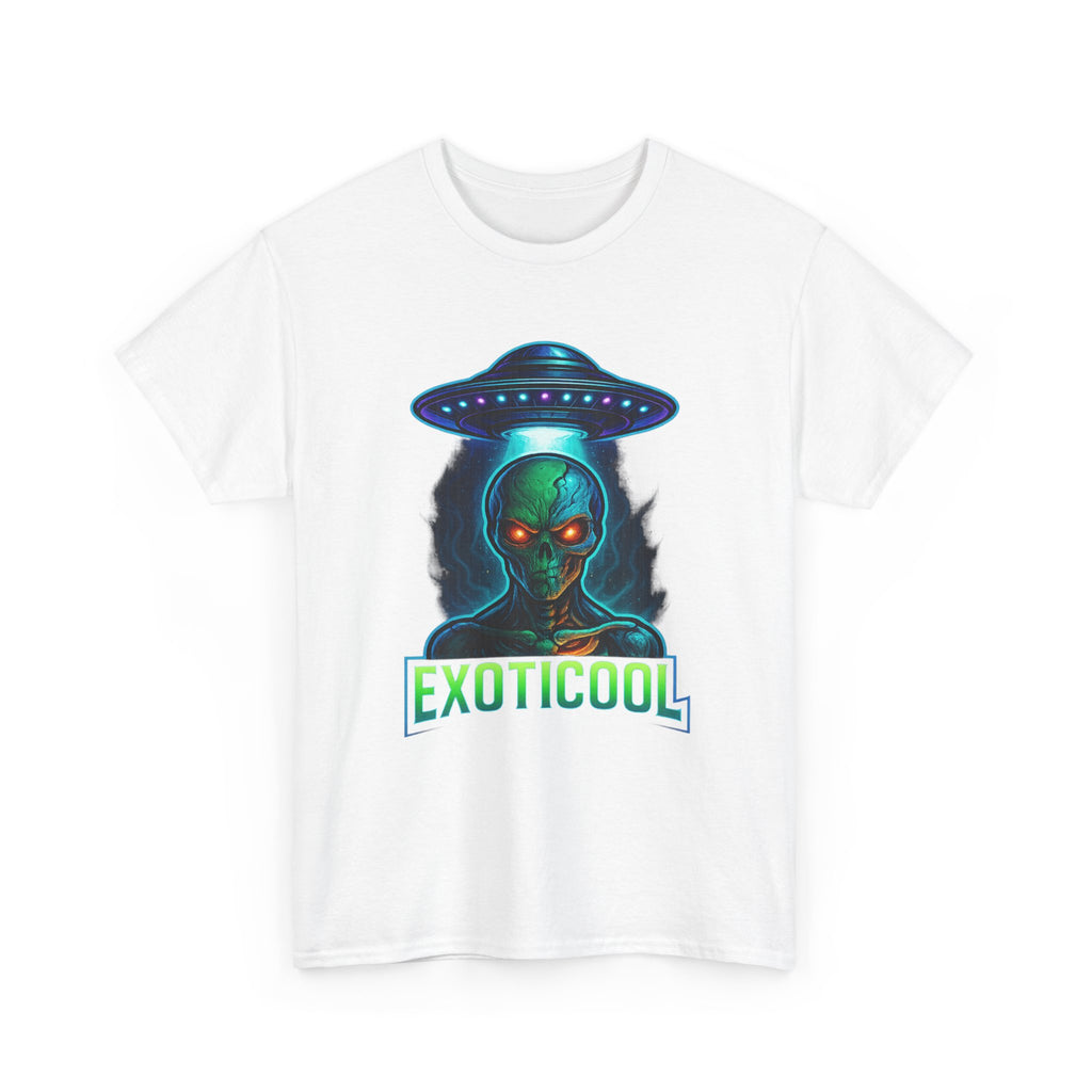 Unisex Alien Graphic Tee - Cool Extraterrestrial Design, Perfect for UFO Lovers, Gift for Sci-Fi Fans, Casual Wear, Unique Statement Shirt
