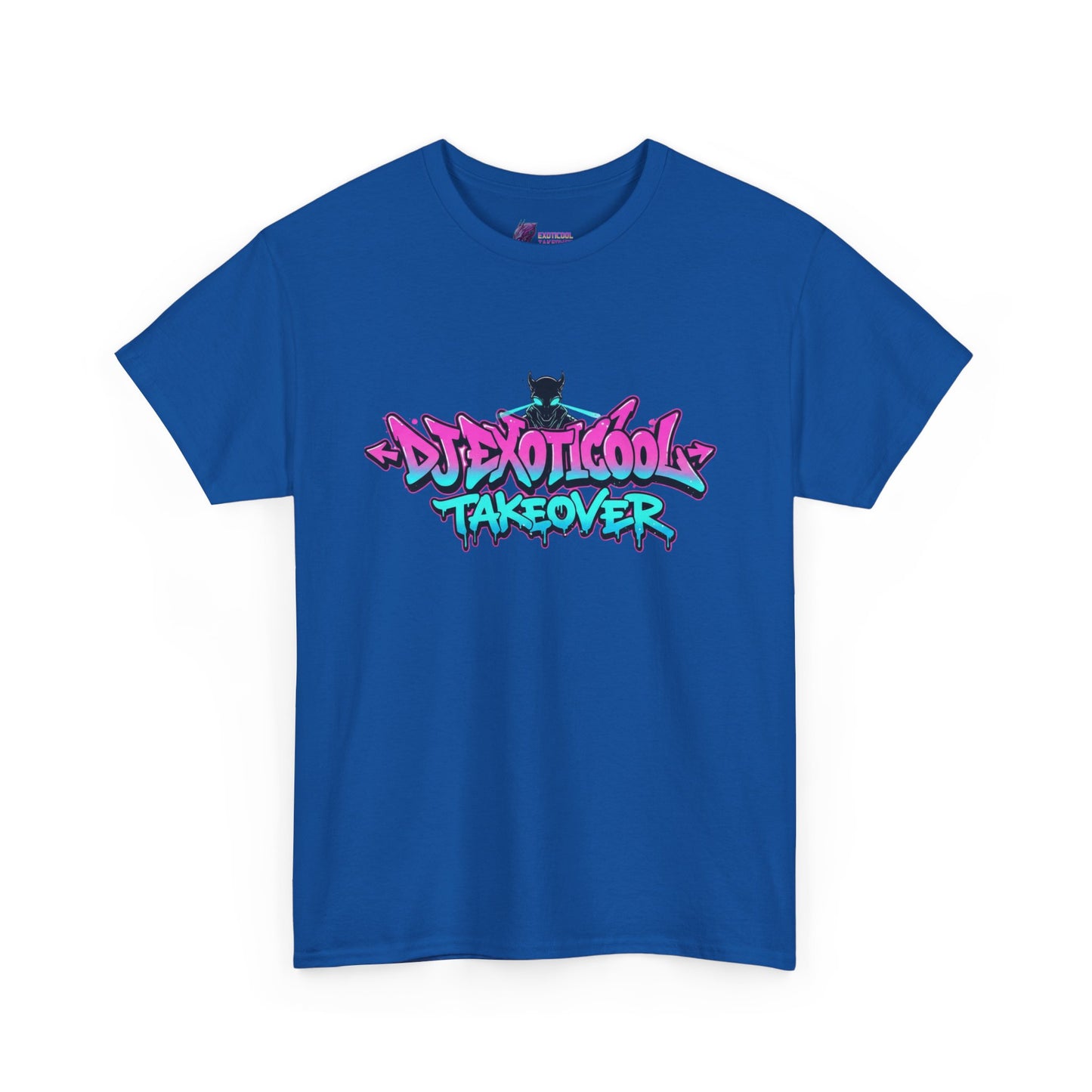 Graffiti Alien T-Shirt — "DJExoticool Takeover" Album Merch (Free The People)