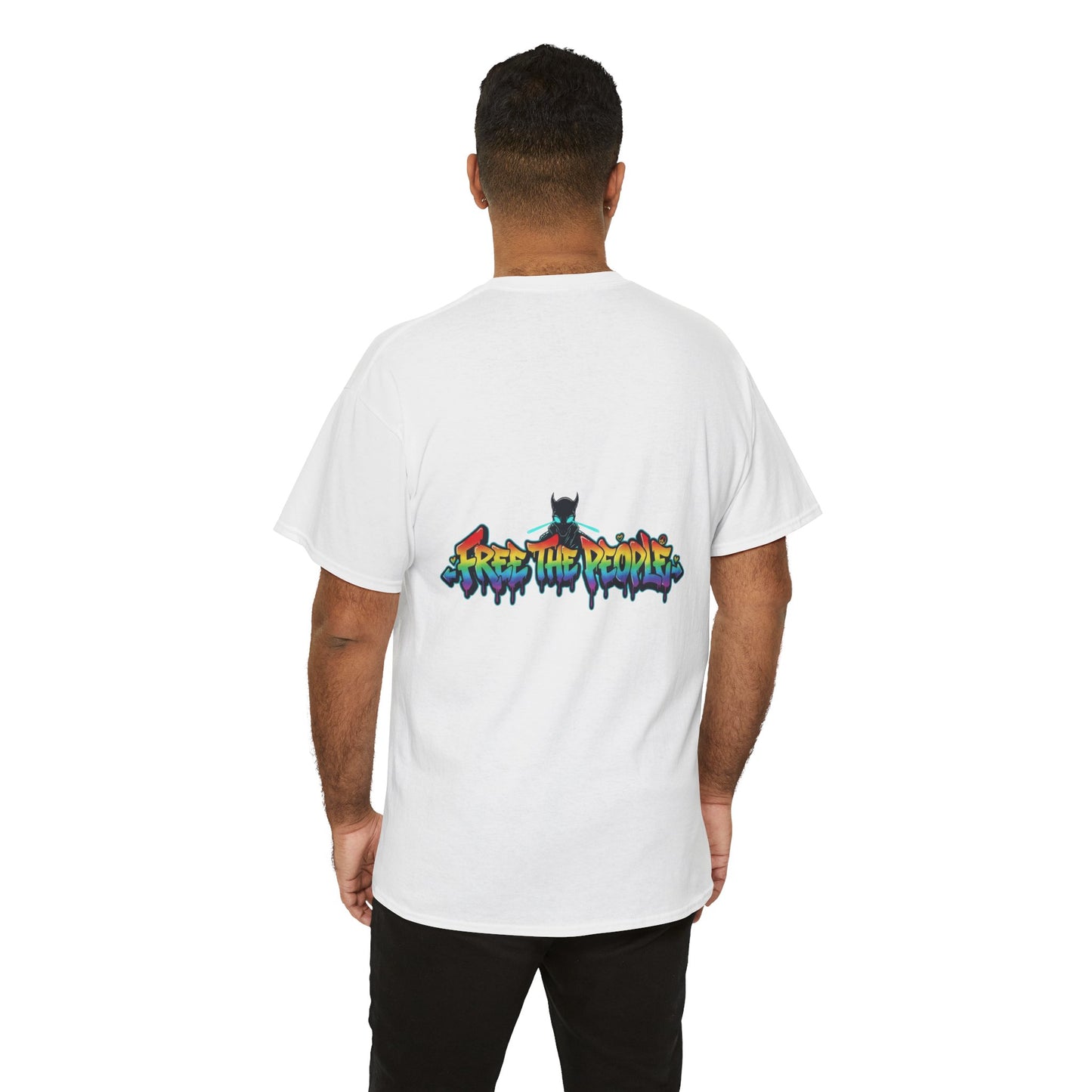 Graffiti Alien T-Shirt — "DJExoticool Takeover" Album Merch (Free The People)