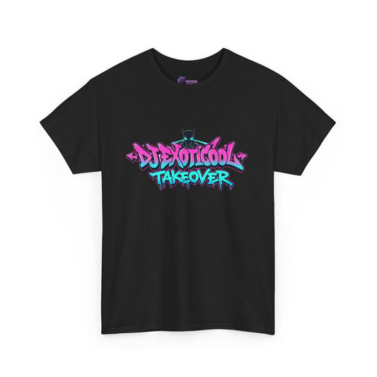 Graffiti Alien T-Shirt — "DJExoticool Takeover" Album Merch (Free The People)